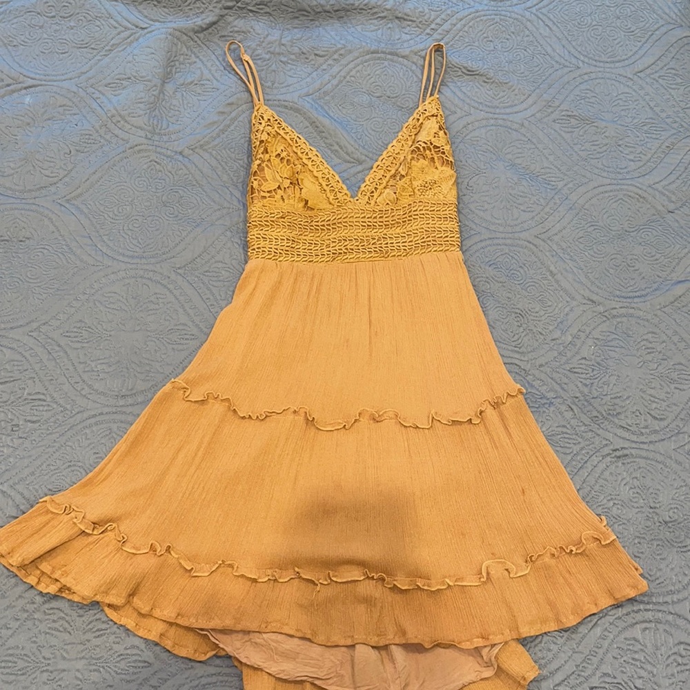 Orange sundress